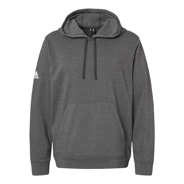 Adidas Fleece Hooded Sweatshirt - Adidas Fleece Hooded Sweatshirt - Image 7 of 16