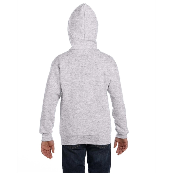 Hanes Youth EcoSmart® Full-Zip Hooded Sweatshirt - Hanes Youth EcoSmart® Full-Zip Hooded Sweatshirt - Image 38 of 55