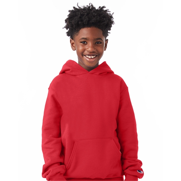Champion Youth Powerblend® Pullover Hooded Sweatshirt - Champion Youth Powerblend® Pullover Hooded Sweatshirt - Image 17 of 36