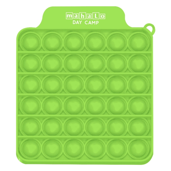 Custom Push Pop Square Stress Reliever Game