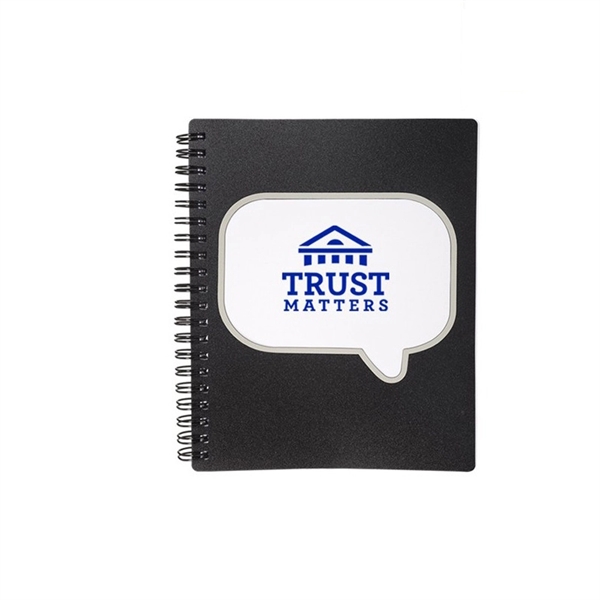 Logo-Burst™ Spiral Notebook