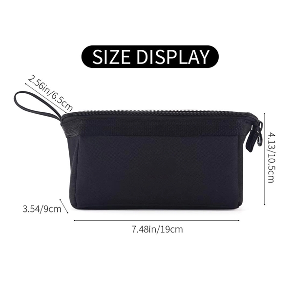 Large Capacity Canvas Pencil Case - Large Capacity Canvas Pencil Case - Image 2 of 5