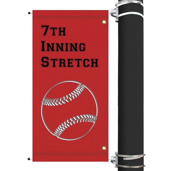 38" x 18" Custom SunbrellaAvenue Banner-3 Color Imprint - 38" x 18" Custom SunbrellaAvenue Banner-3 Color Imprint - Image 0 of 7