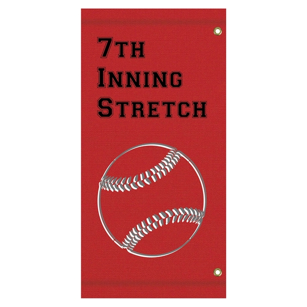 38" x 18" Custom SunbrellaAvenue Banner-3 Color Imprint - 38" x 18" Custom SunbrellaAvenue Banner-3 Color Imprint - Image 2 of 7