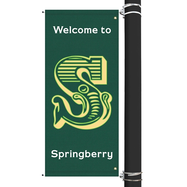 60" x 30" Custom SunbrellaAvenue Banner-2 Color Imprint - 60" x 30" Custom SunbrellaAvenue Banner-2 Color Imprint - Image 0 of 7