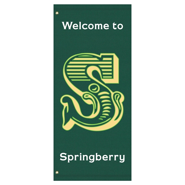 60" x 30" Custom SunbrellaAvenue Banner-3 Color Imprint - 60" x 30" Custom SunbrellaAvenue Banner-3 Color Imprint - Image 1 of 7