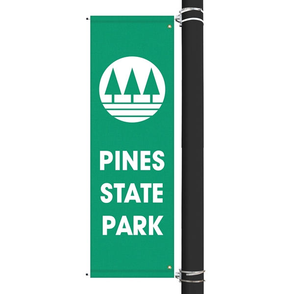72" x 22" Custom SunbrellaAvenue Banner-1 Color Imprint - 72" x 22" Custom SunbrellaAvenue Banner-1 Color Imprint - Image 0 of 7