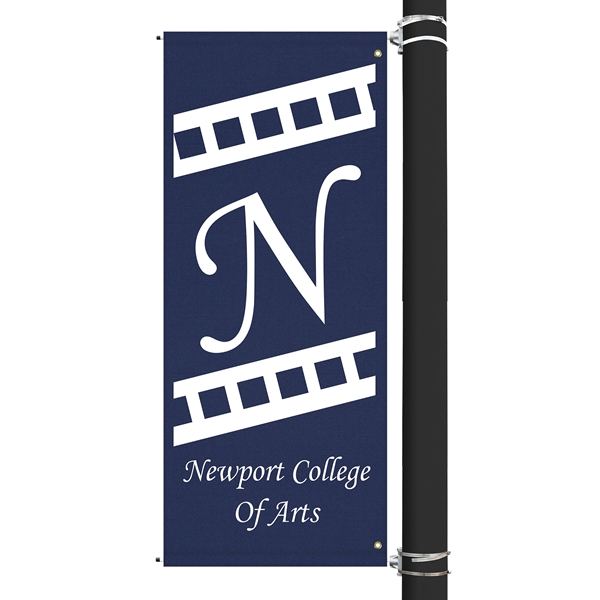 72" x 30" Custom SunbrellaAvenue Banner-1 Color Imprint - 72" x 30" Custom SunbrellaAvenue Banner-1 Color Imprint - Image 0 of 7