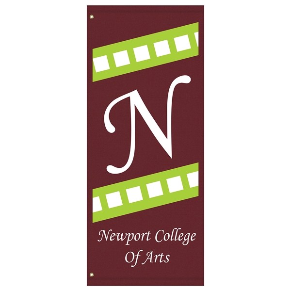 72" x 30" Custom SunbrellaAvenue Banner-2 Color Imprint - 72" x 30" Custom SunbrellaAvenue Banner-2 Color Imprint - Image 1 of 7