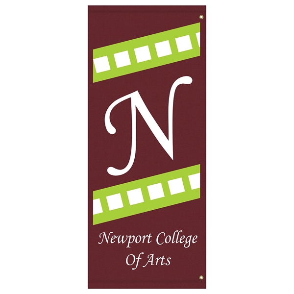 72" x 30" Custom SunbrellaAvenue Banner-2 Color Imprint - 72" x 30" Custom SunbrellaAvenue Banner-2 Color Imprint - Image 2 of 7