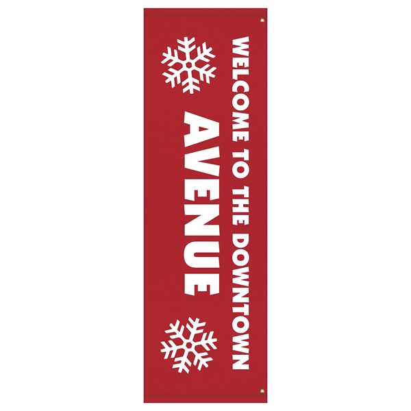 96" x 30" Custom SunbrellaAvenue Banner-1 Color Imprint - 96" x 30" Custom SunbrellaAvenue Banner-1 Color Imprint - Image 2 of 7