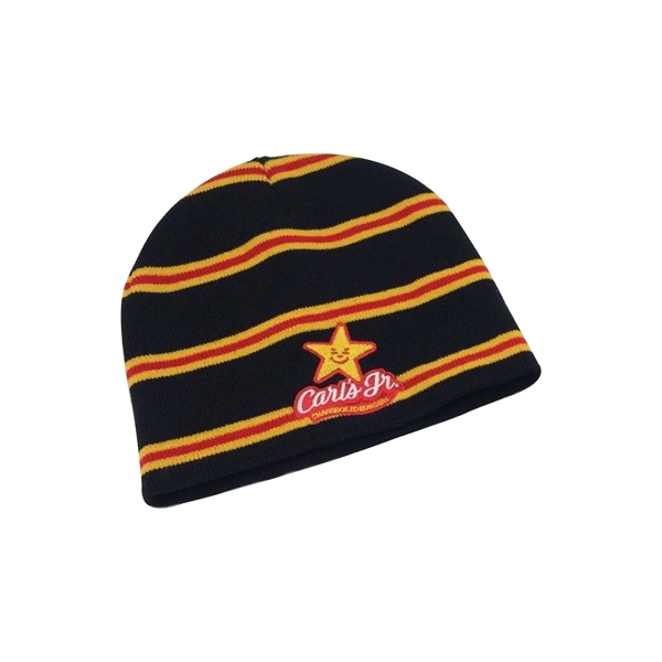 Beanie with Embroidered Logo - Ocean Import