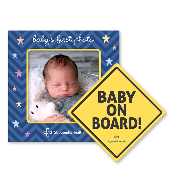 2-in-1 Square Car Magnet w/Picture Frame - 2-in-1 Square Car Magnet w/Picture Frame - Image 0 of 0