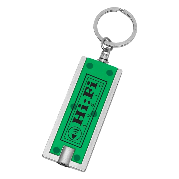 Rectangular LED Key Chain - Rectangular LED Key Chain - Image 8 of 19