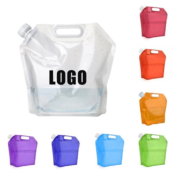 Custom Foldable Water Storage Drinking Bag - Custom Foldable Water Storage Drinking Bag - Image 0 of 0