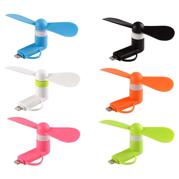 2 in 1 Mini USB Cellphone Fan - 2 in 1 Mini USB Cellphone Fan - Image 4 of 8