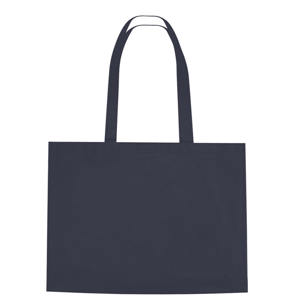 Non-Woven Shopper Tote Bag With Hook And Loop Closure - Non-Woven Shopper Tote Bag With Hook And Loop Closure - Image 4 of 31