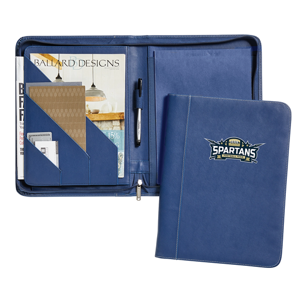 Madison Zippered Padfolio - Organizer (3 Colors) - Madison Zippered Padfolio - Organizer (3 Colors) - Image 3 of 4