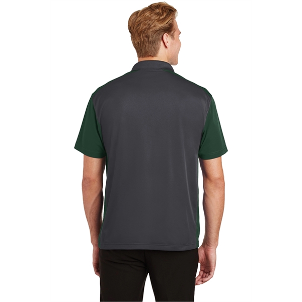 Sport-Tek Colorblock Micropique Sport-Wick Polo. - Sport-Tek Colorblock Micropique Sport-Wick Polo. - Image 34 of 35