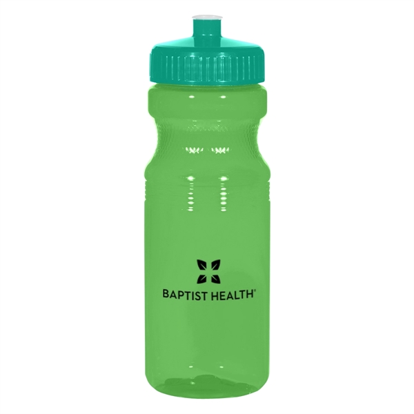 24 Oz. Poly-Clear™ Fitness Bottle - 24 Oz. Poly-Clear™ Fitness Bottle - Image 11 of 51