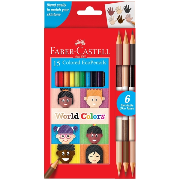 World Colors Colored Pencils