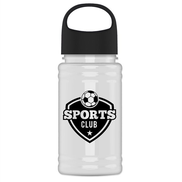 UpCycle - Mini 16 oz. rPet Sports Bottle with Oval Crest Lid - UpCycle - Mini 16 oz. rPet Sports Bottle with Oval Crest Lid - Image 1 of 15