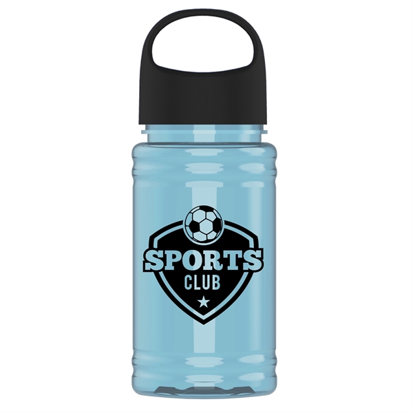 UpCycle - Mini 16 oz. rPet Sports Bottle with Oval Crest Lid - UpCycle - Mini 16 oz. rPet Sports Bottle with Oval Crest Lid - Image 2 of 15