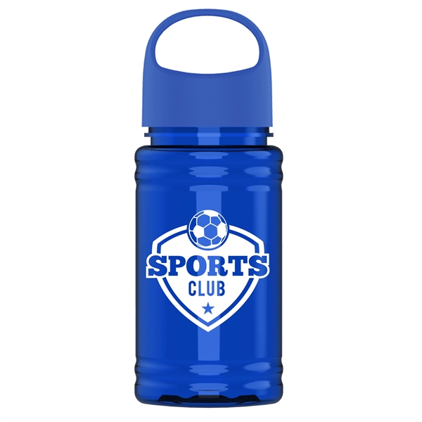 UpCycle - Mini 16 oz. rPet Sports Bottle with Oval Crest Lid - UpCycle - Mini 16 oz. rPet Sports Bottle with Oval Crest Lid - Image 5 of 15