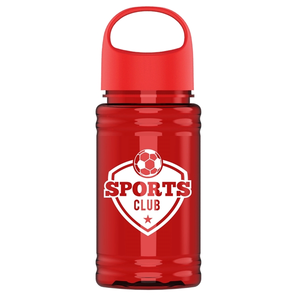 UpCycle - Mini 16 oz. rPet Sports Bottle with Oval Crest Lid - UpCycle - Mini 16 oz. rPet Sports Bottle with Oval Crest Lid - Image 7 of 15