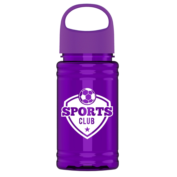 UpCycle - Mini 16 oz. rPet Sports Bottle with Oval Crest Lid - UpCycle - Mini 16 oz. rPet Sports Bottle with Oval Crest Lid - Image 8 of 15