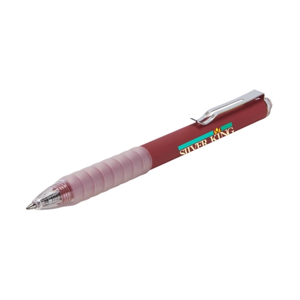Kiana Soft Touch Grip Gel Pen - Full Color Imprint - Kiana Soft Touch Grip Gel Pen - Full Color Imprint - Image 6 of 6
