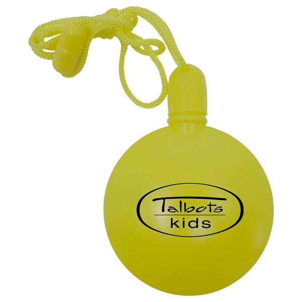 Custom Round Shaped Bubbles with Breakaway Neck Cord