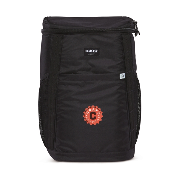 Igloo® REPREVE 36 Can Backpack Cooler - Igloo® REPREVE 36 Can Backpack Cooler - Image 0 of 7