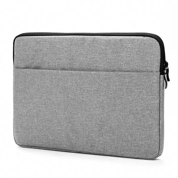 Oxford Laptop Sleeve w/Front Accessory Pocket & Plush Inside - Oxford Laptop Sleeve w/Front Accessory Pocket & Plush Inside - Image 9 of 11