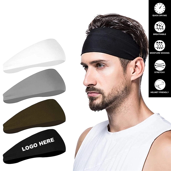 Sports Cooling Sweat Headband - Sports Cooling Sweat Headband - Image 0 of 5