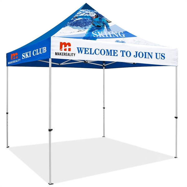 Custom Printed Pop Up Tent Kit with Frame - Custom Printed Pop Up Tent Kit with Frame - Image 0 of 0