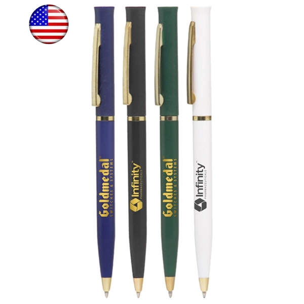 USA Made, "Deluxe" Twister Ballpoint Pen - USA Made, "Deluxe" Twister Ballpoint Pen - Image 0 of 0
