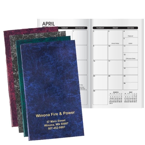 Custom Monument Monthly Pocket Calendar