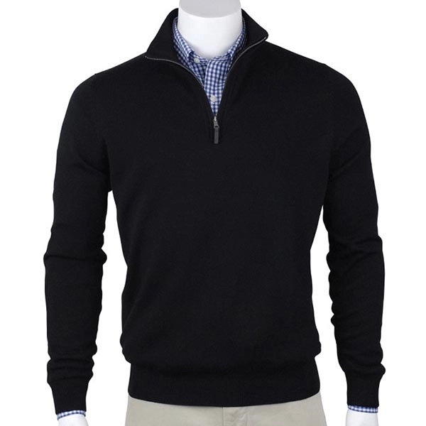 Fairway & Greene Men's Baruffa 1/4 Zip Windsweater - Fairway & Greene Men's Baruffa 1/4 Zip Windsweater - Image 0 of 2