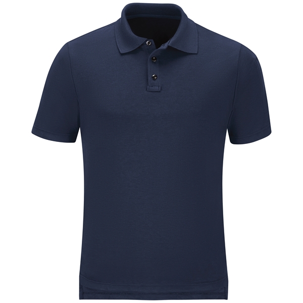 Workrite Men's FR Short Sleeve Station Wear Polo Shirt - Workrite Men's FR Short Sleeve Station Wear Polo Shirt - Image 2 of 7