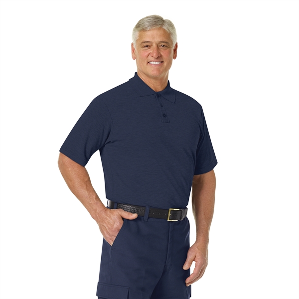 Workrite Men's FR Short Sleeve Station Wear Polo Shirt - Workrite Men's FR Short Sleeve Station Wear Polo Shirt - Image 0 of 7