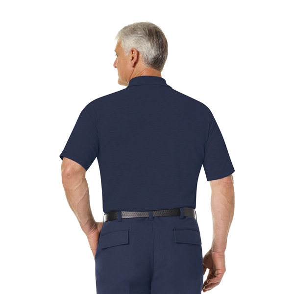 Workrite Men's FR Short Sleeve Station Wear Polo Shirt - Workrite Men's FR Short Sleeve Station Wear Polo Shirt - Image 3 of 7