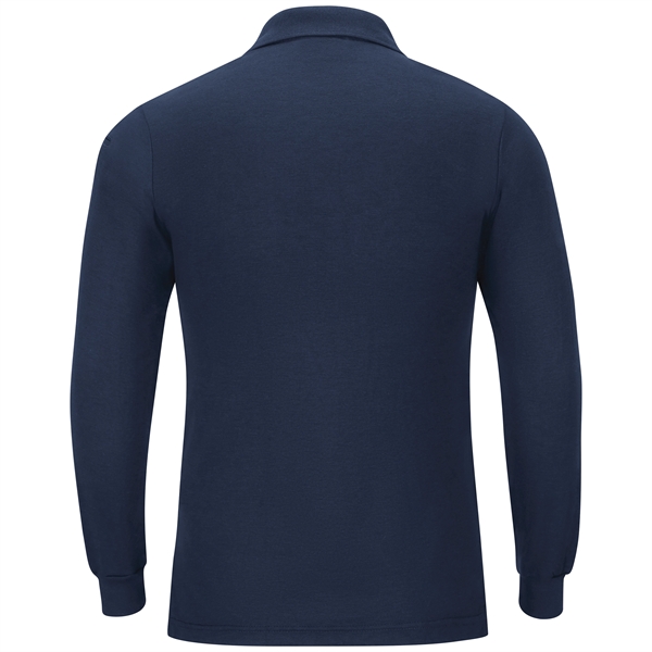 Workrite Men's FR Long Sleeve Station Wear Polo Shirt - Workrite Men's FR Long Sleeve Station Wear Polo Shirt - Image 5 of 7