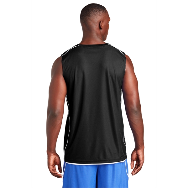 Sport-Tek PosiCharge Mesh Reversible Sleeveless Tee. - Sport-Tek PosiCharge Mesh Reversible Sleeveless Tee. - Image 12 of 15