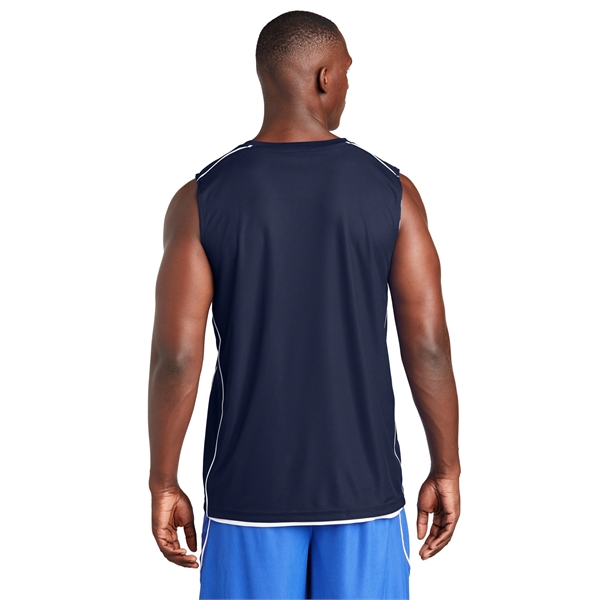 Sport-Tek PosiCharge Mesh Reversible Sleeveless Tee. - Sport-Tek PosiCharge Mesh Reversible Sleeveless Tee. - Image 13 of 15