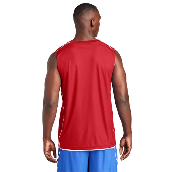 Sport-Tek PosiCharge Mesh Reversible Sleeveless Tee. - Sport-Tek PosiCharge Mesh Reversible Sleeveless Tee. - Image 14 of 15