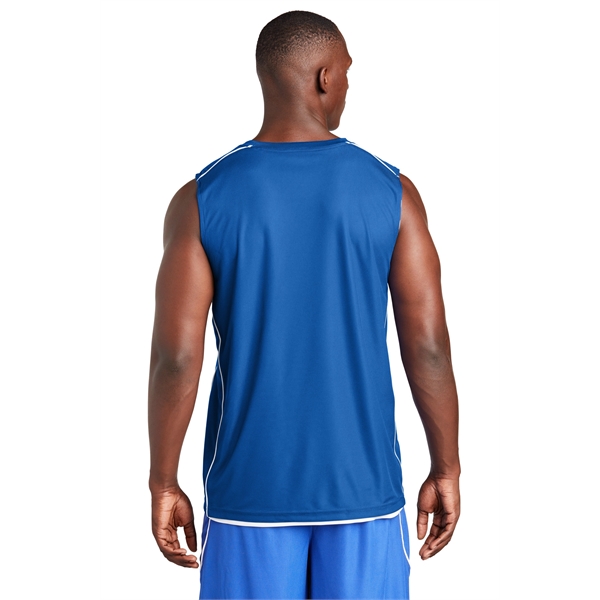 Sport-Tek PosiCharge Mesh Reversible Sleeveless Tee. - Sport-Tek PosiCharge Mesh Reversible Sleeveless Tee. - Image 15 of 15