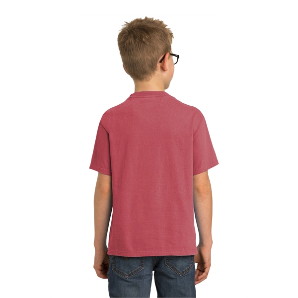 Port & Company Youth Beach Wash Garment-Dyed Tee. - Port & Company Youth Beach Wash Garment-Dyed Tee. - Image 25 of 109