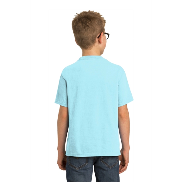 Port & Company Youth Beach Wash Garment-Dyed Tee. - Port & Company Youth Beach Wash Garment-Dyed Tee. - Image 27 of 109