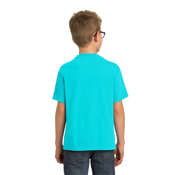 Port & Company Youth Beach Wash Garment-Dyed Tee. - Port & Company Youth Beach Wash Garment-Dyed Tee. - Image 35 of 109